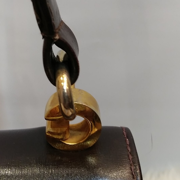 GUCCI VINTAGE LEATHER & SUEDE PURSE PIC #1 - Picture 4 of 16